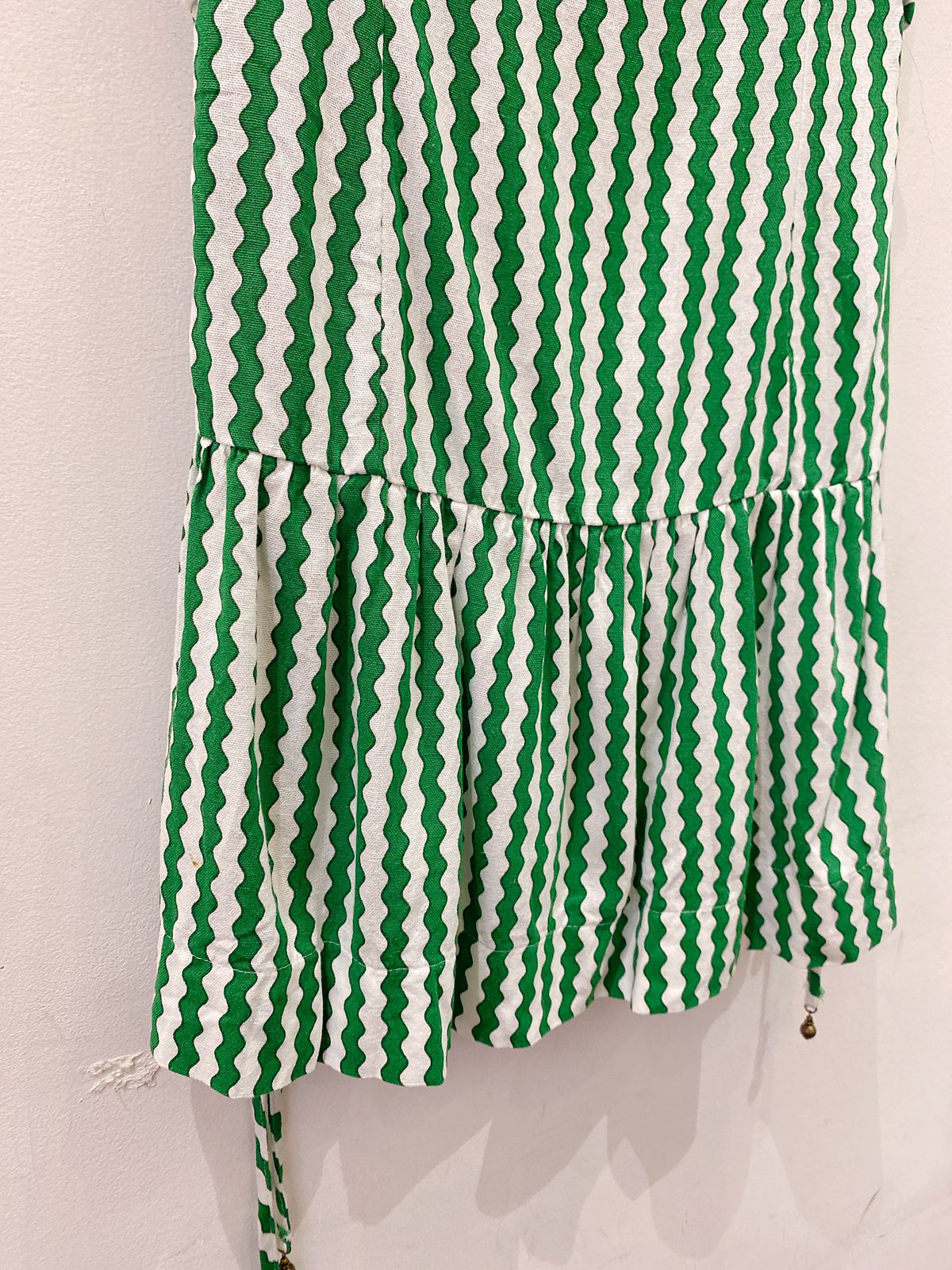 Vestido curto verde Farm G