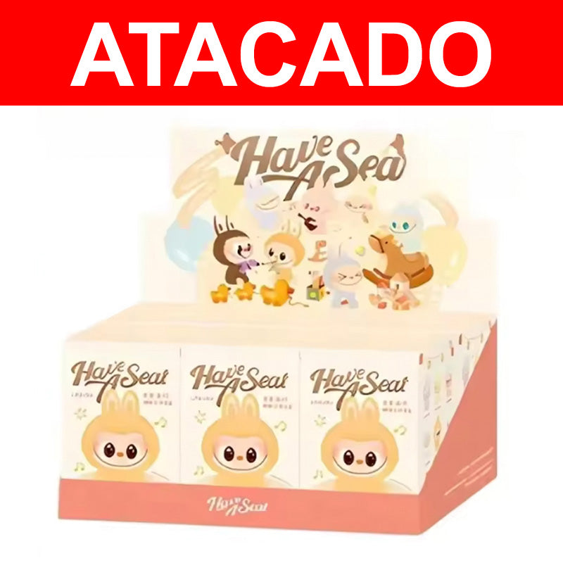 Atacado - 60 Labubus Sentados para Revenda